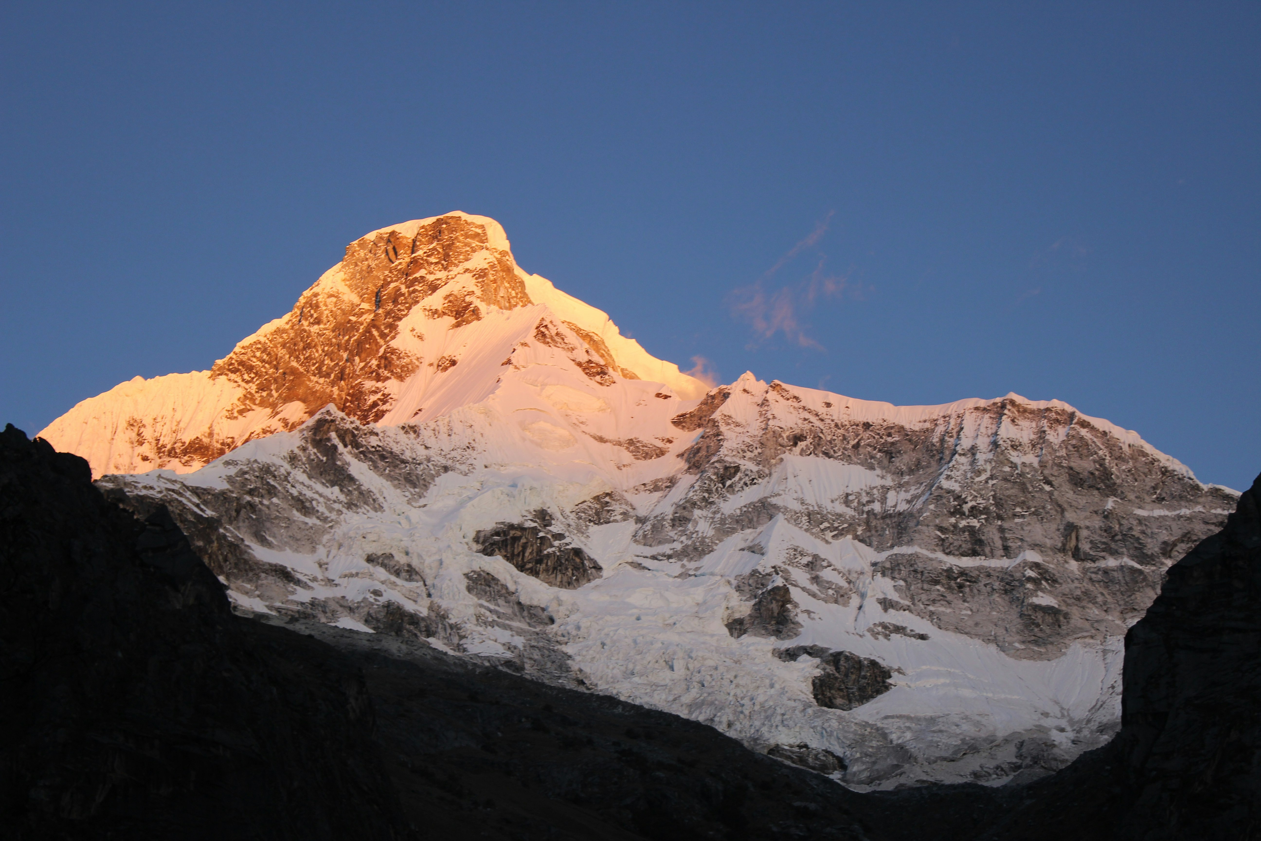 snowy mountain